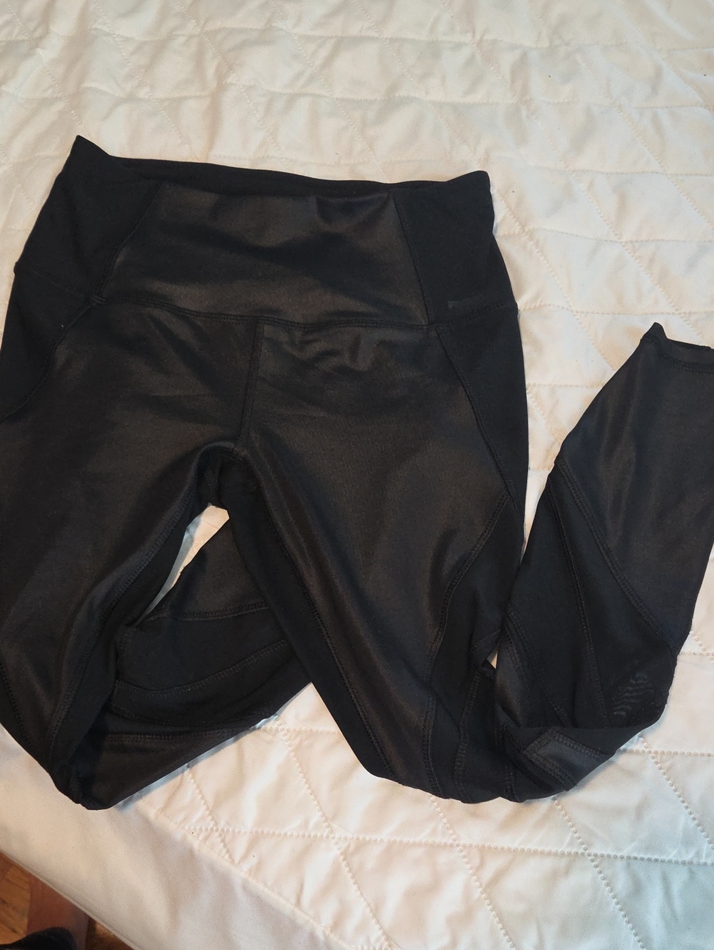 RBX Black Performance Leggings with Smooth Stretch